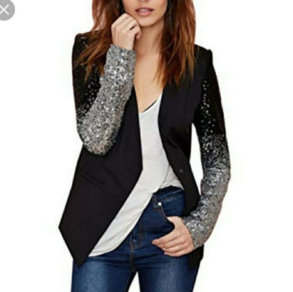 Sequin blazer